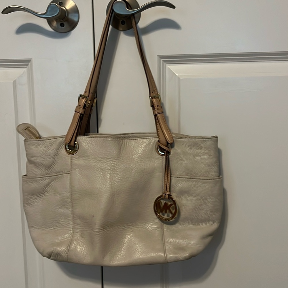 Michael Kors White Purse